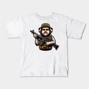 Tactical Marmoset Monkey Kids T-Shirt